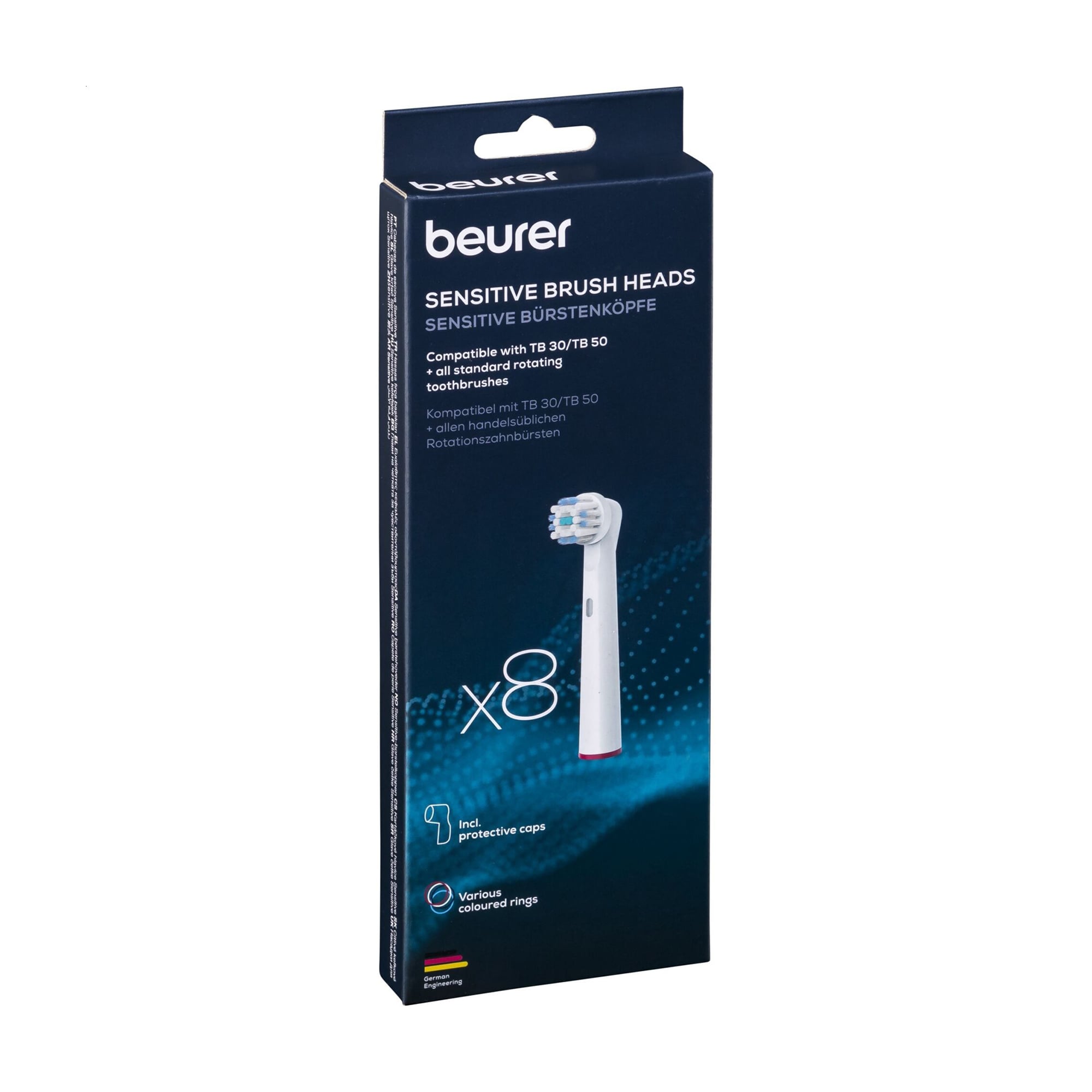 Насадка для зубної щітки Beurer Sensitive Brush Heads TB 30/50, 8 шт